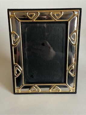 Albert Kessler | Vintage 1989 Art Deco Picture Frame 5x7 Velvet Back Art Deco